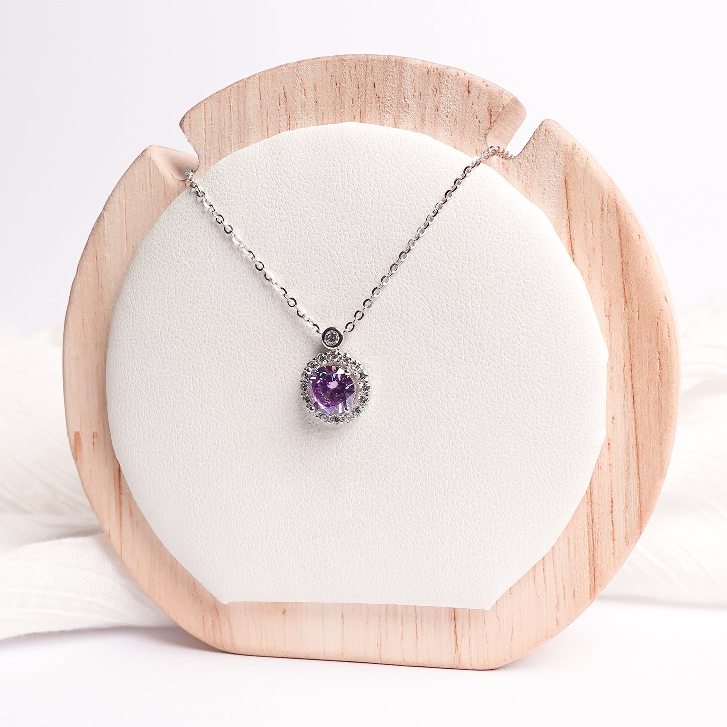 Collar aura amatista