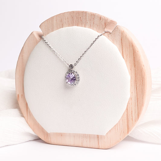 Collar aura lila