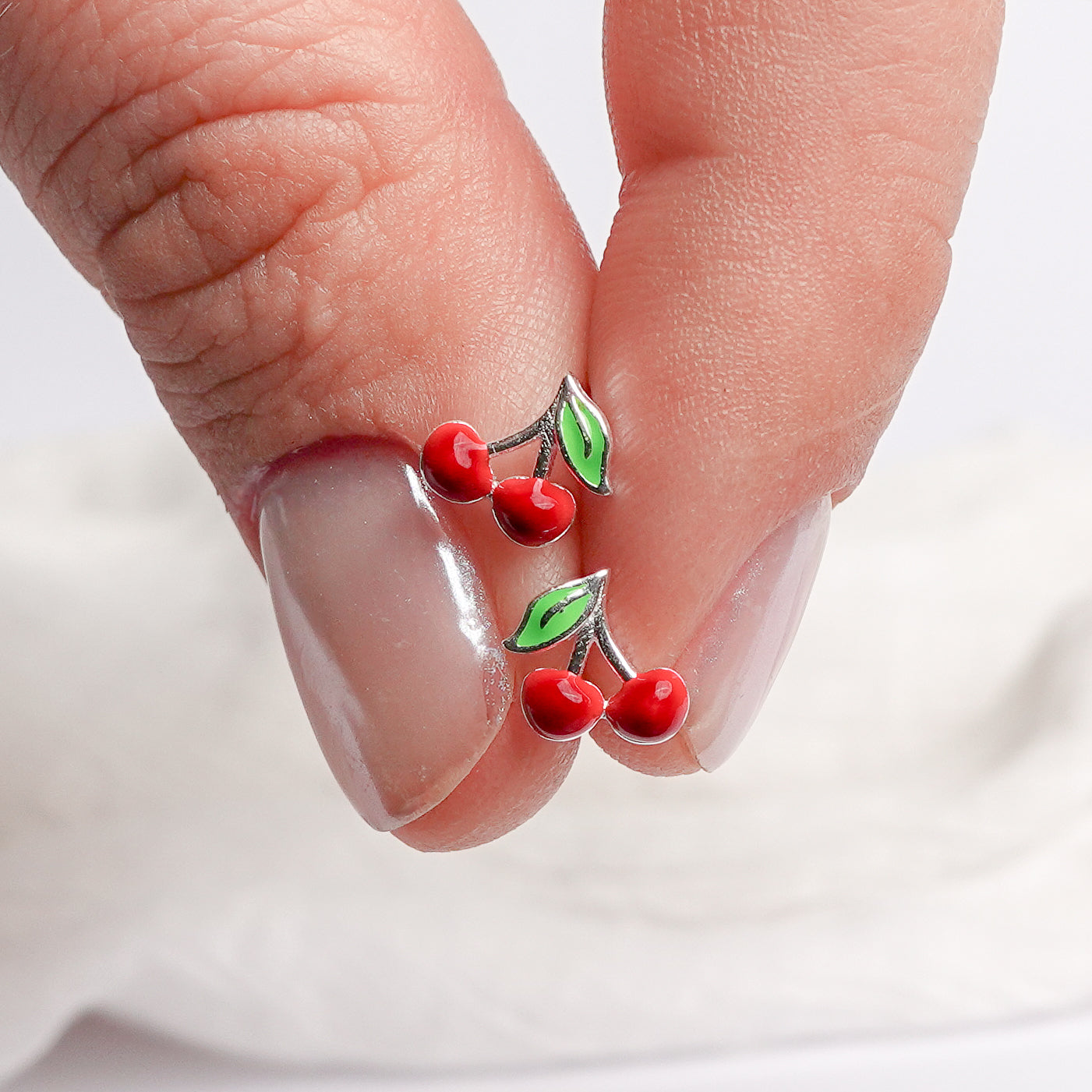 Aros pegados cherry