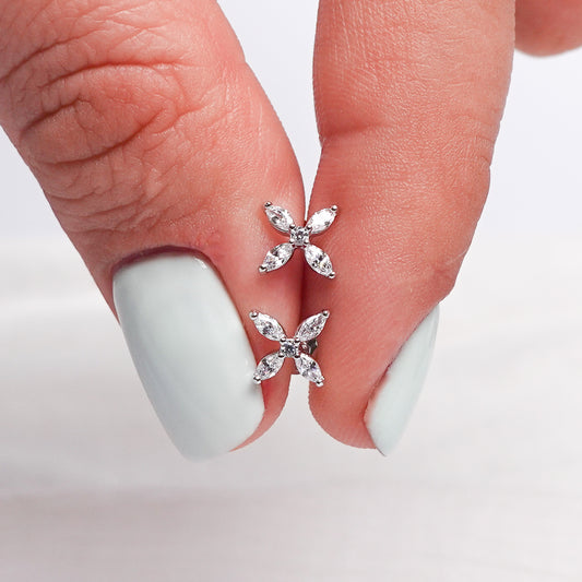 Aros pegados flores petit
