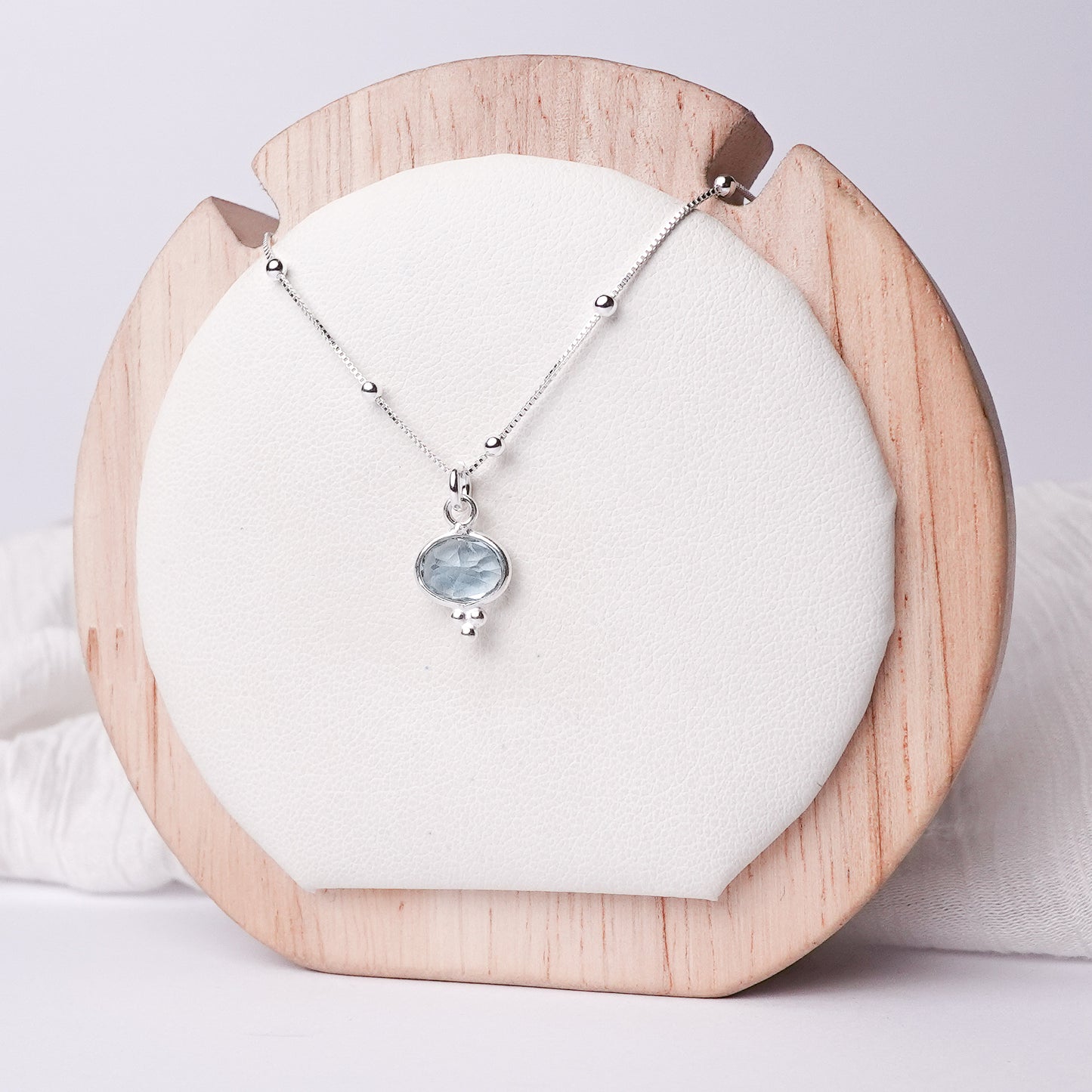 Collar cristal alma Blue