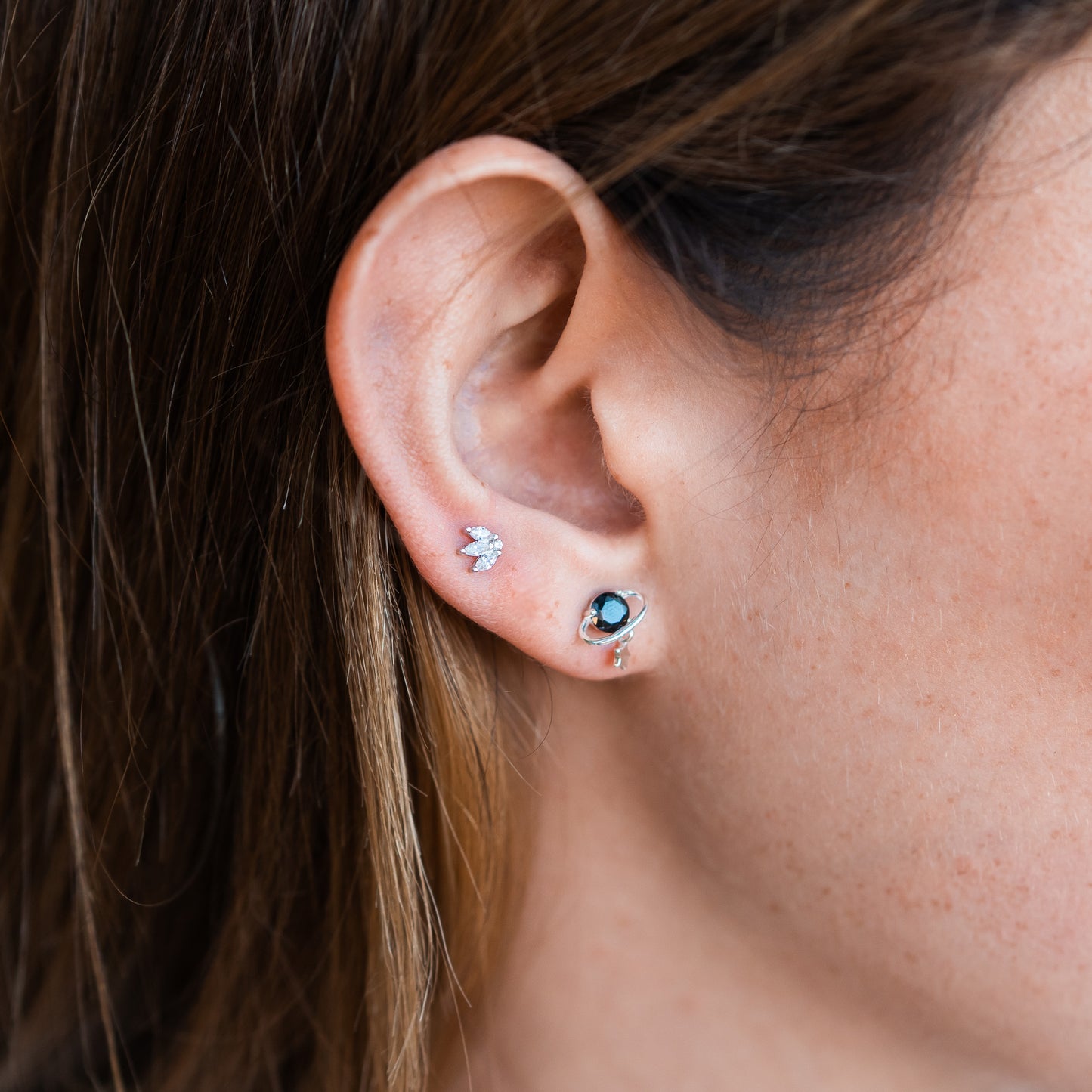 Aros pegados circones pequeño