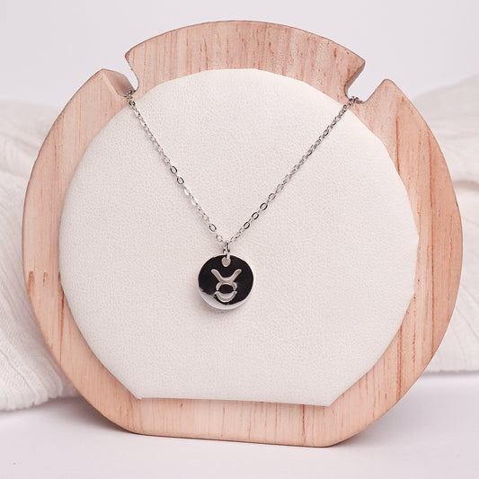 Collar Zodiac Silver Tauro