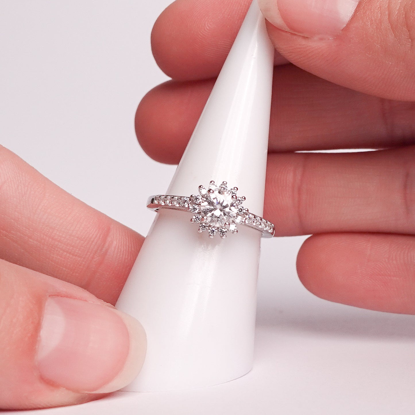Anillo ajustable Flor de Luz