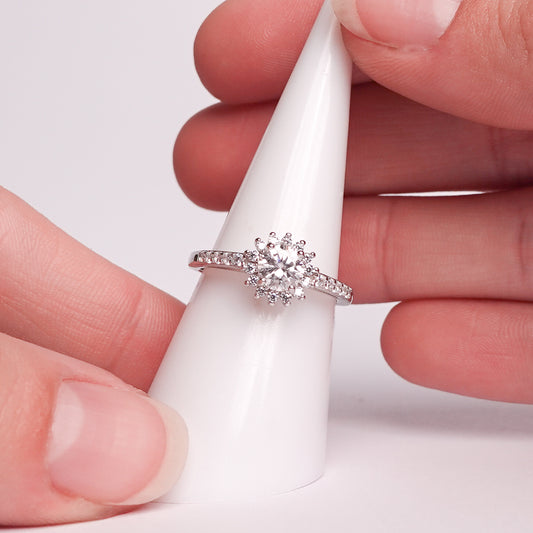 Anillo ajustable Flor de Luz
