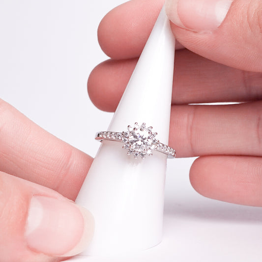 Anillo ajustable Flor de Luz
