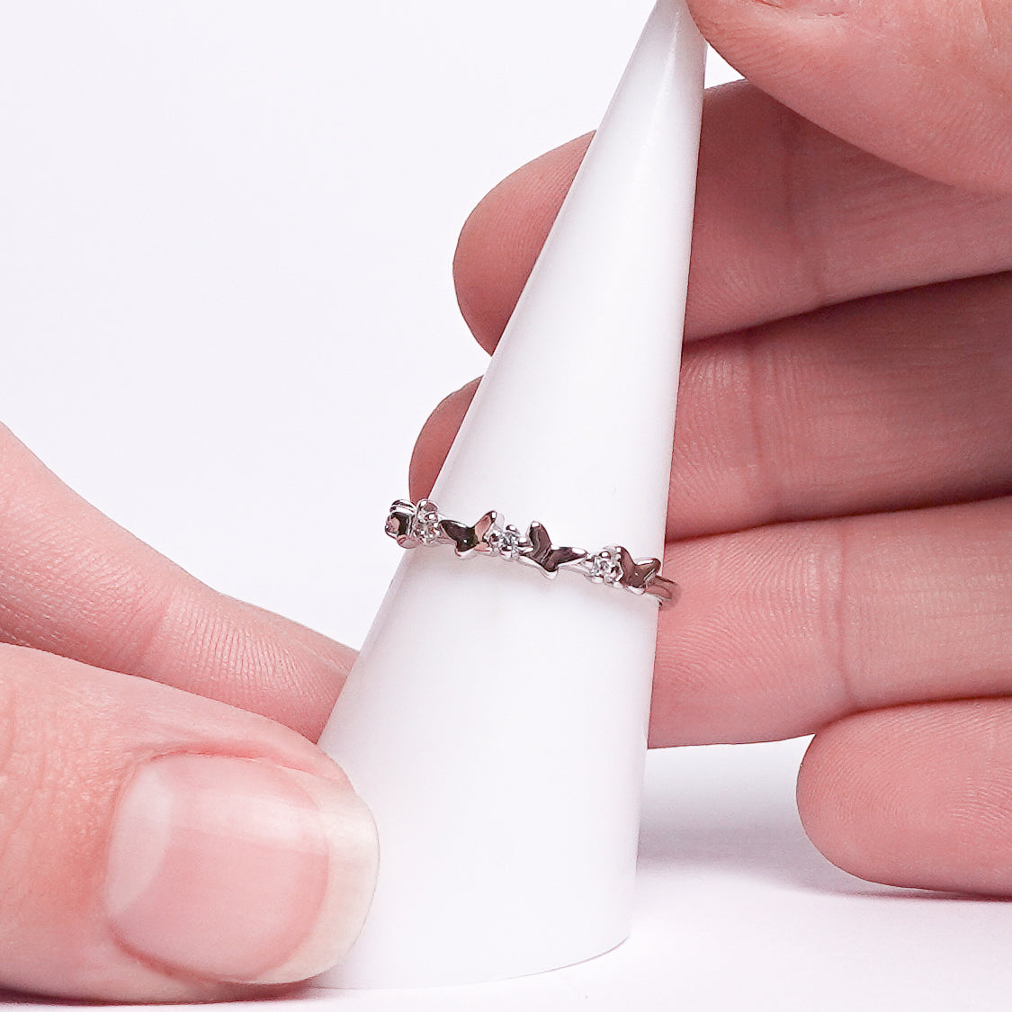 Anillo ajustable Mariposa Serena