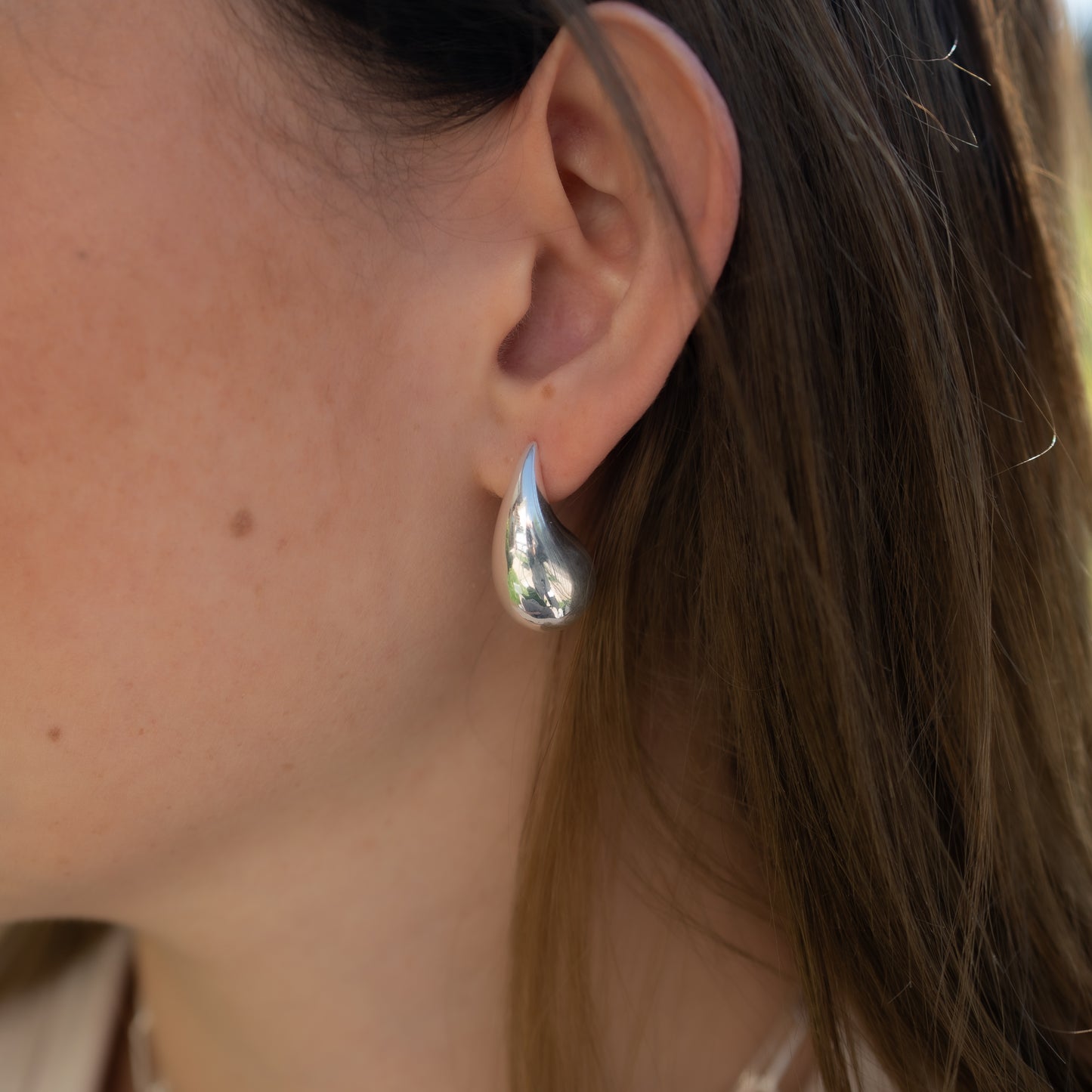 Aros pegados gota inflada