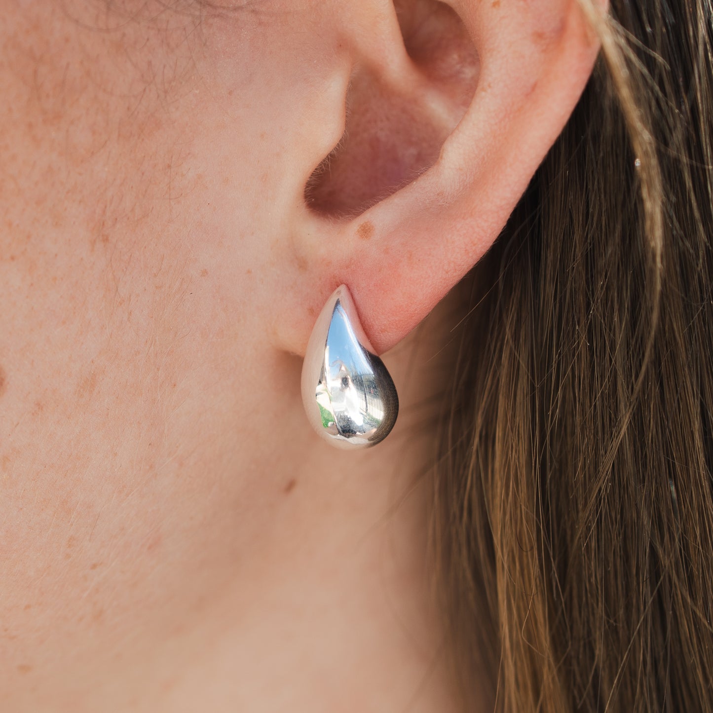 Aros pegados gota inflada