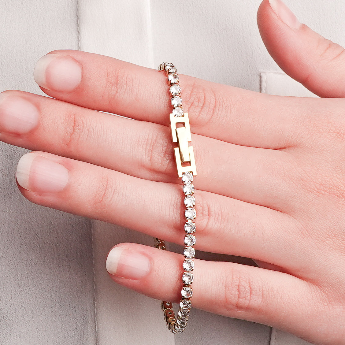 Pulsera classic gold broche