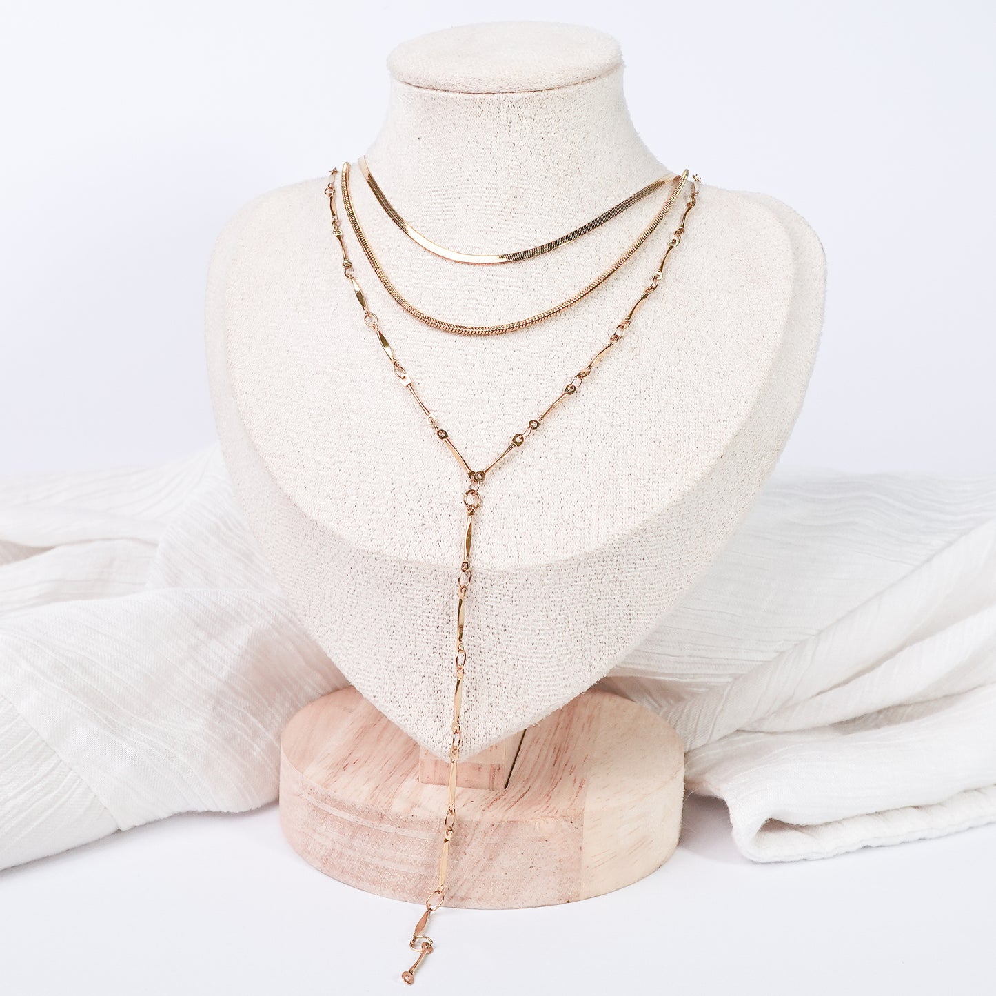 Collar Triple Cascada