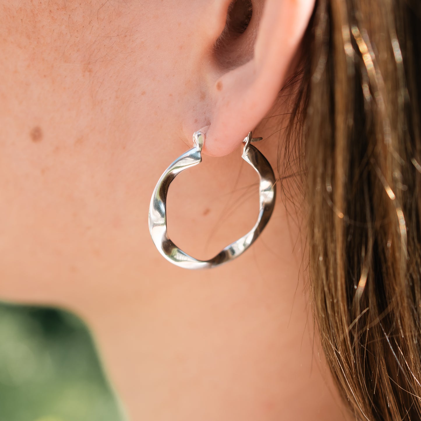 Aros argolla entorchada