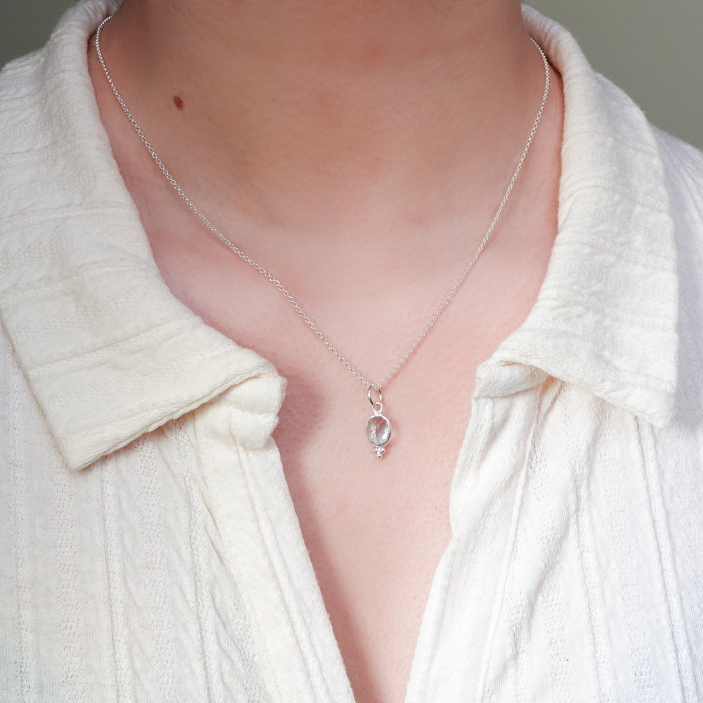 Collar cristal alma cielo