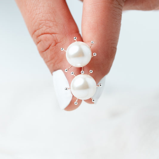 Aros pegados Perla Sunburst