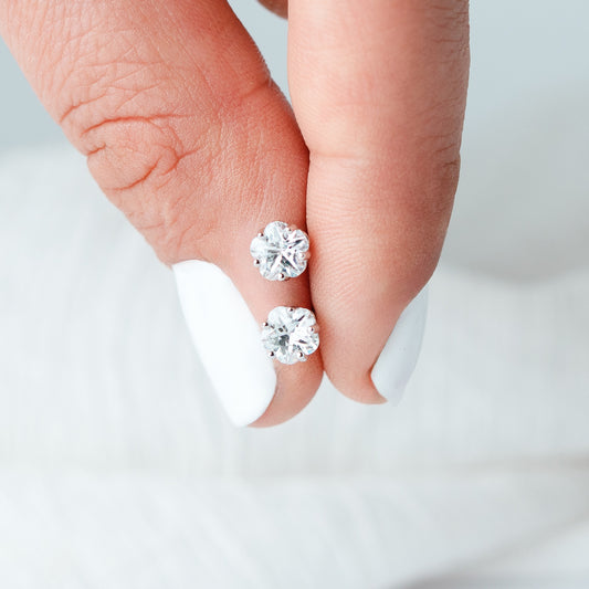 Aros pegados punto circón 5 mm