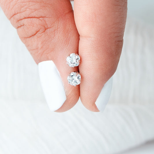 Aros pegados punto circón 4 mm