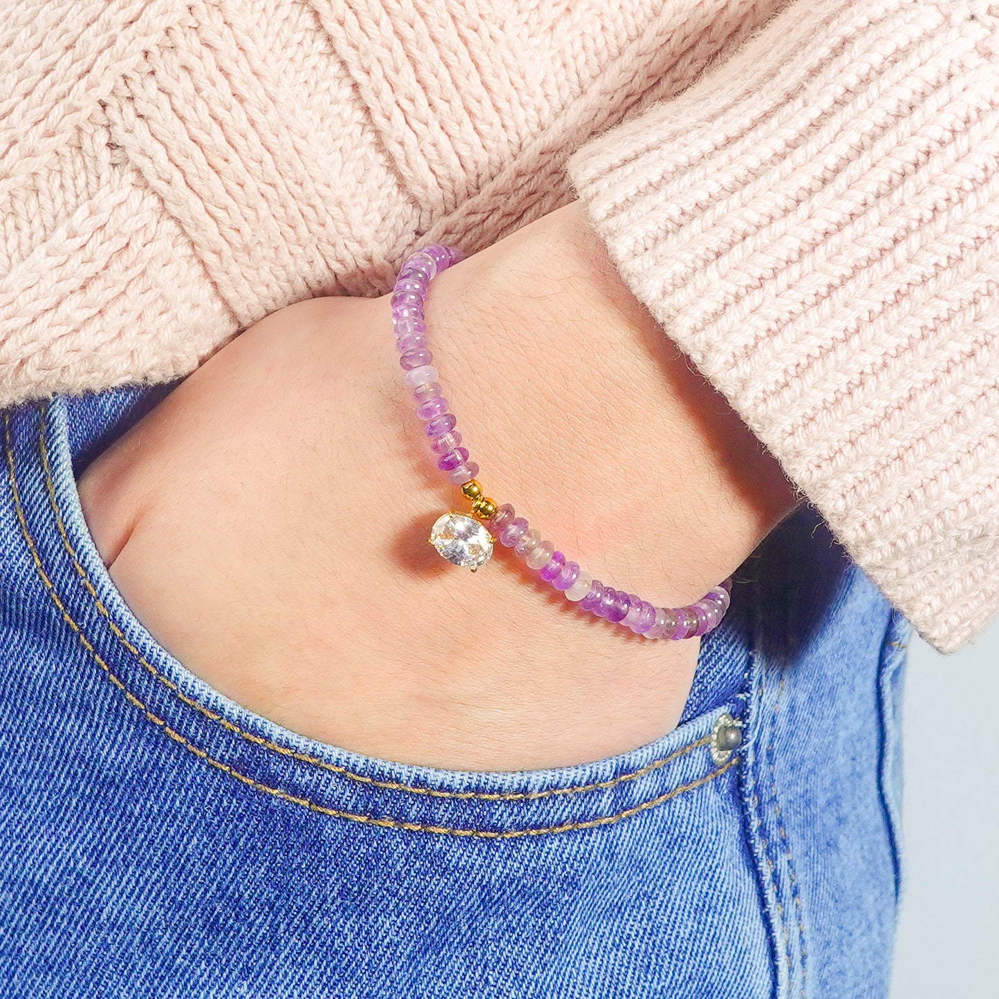 Pulsera Orquídea