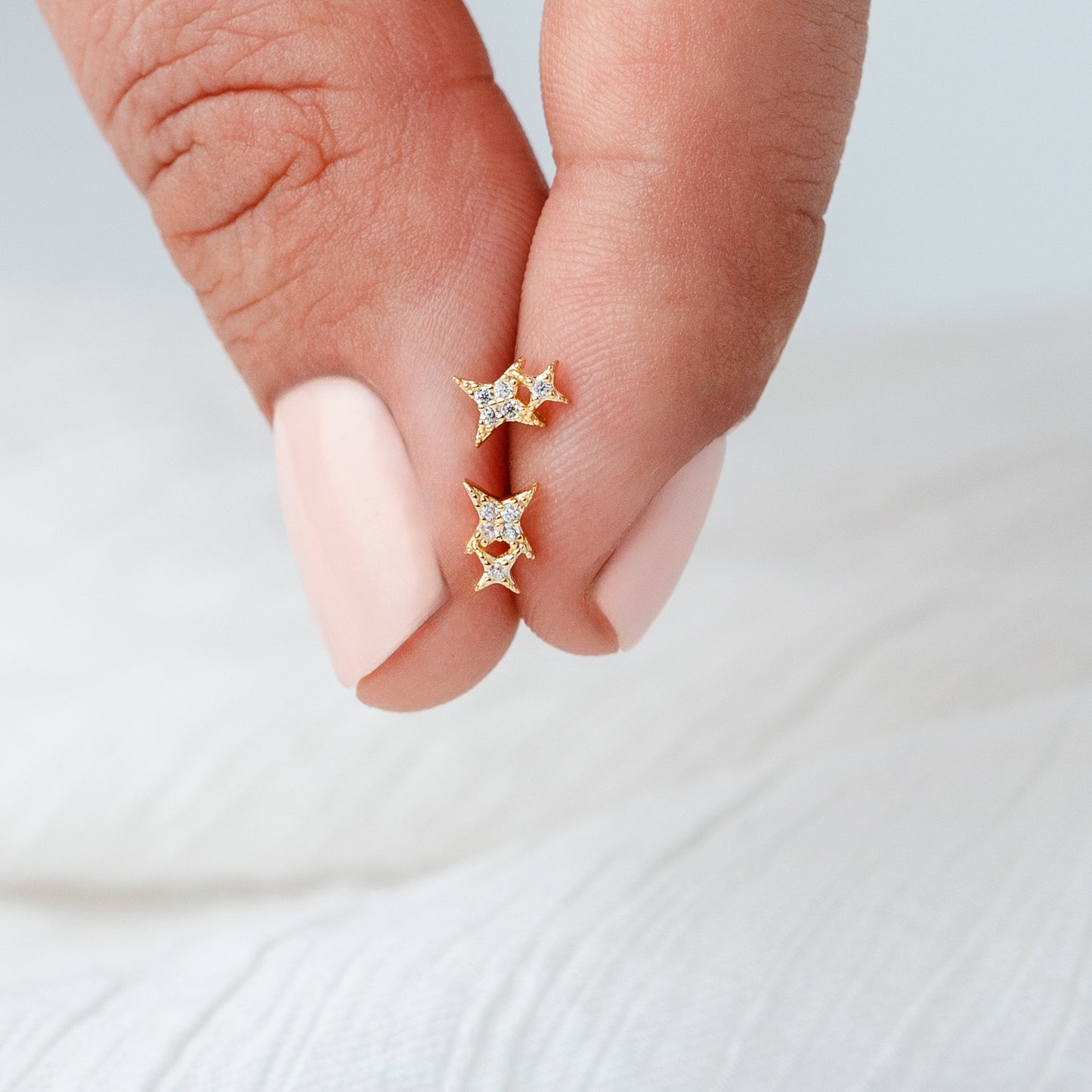 Aros pegados estrella fugaz mini