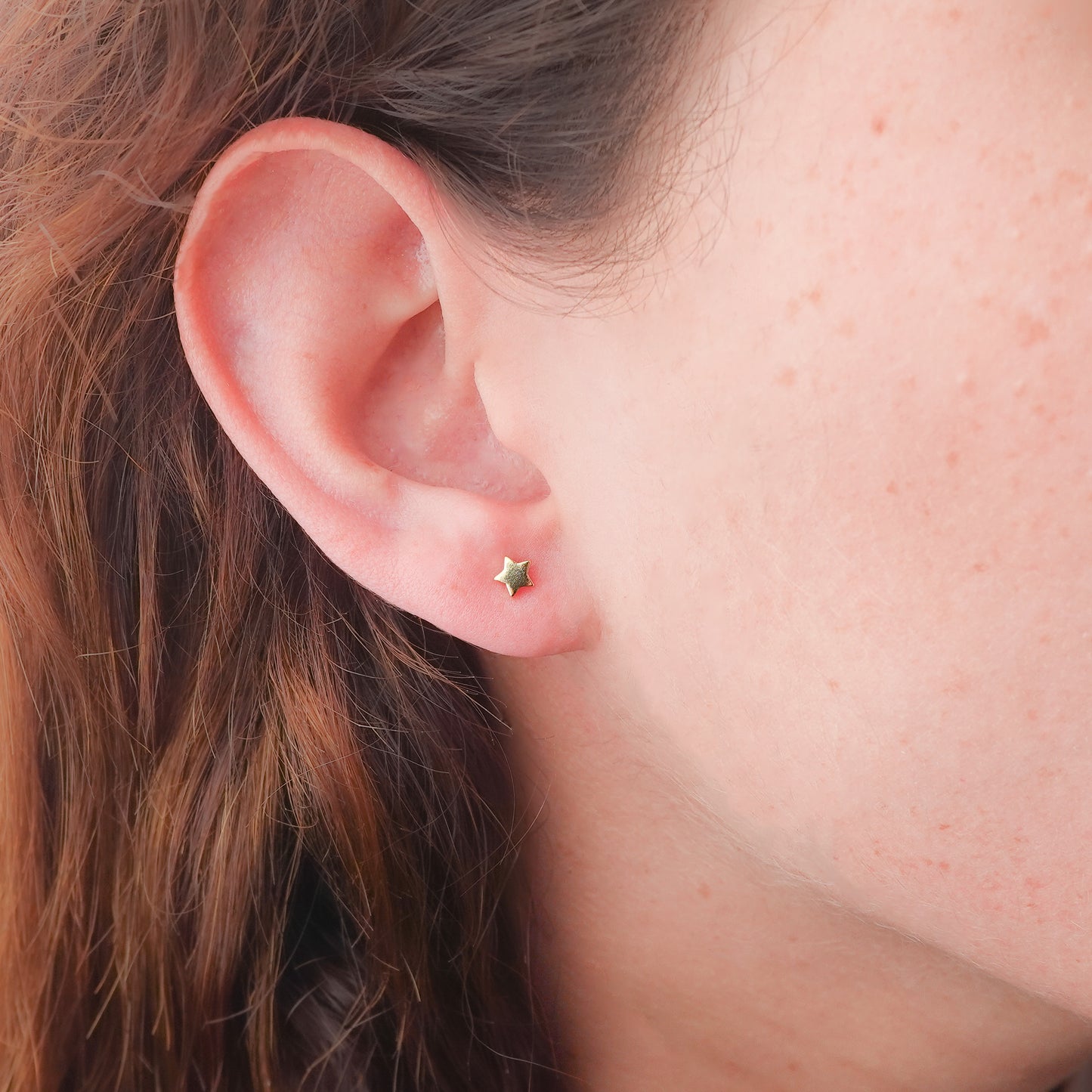 Aros pegados Mini Estrella