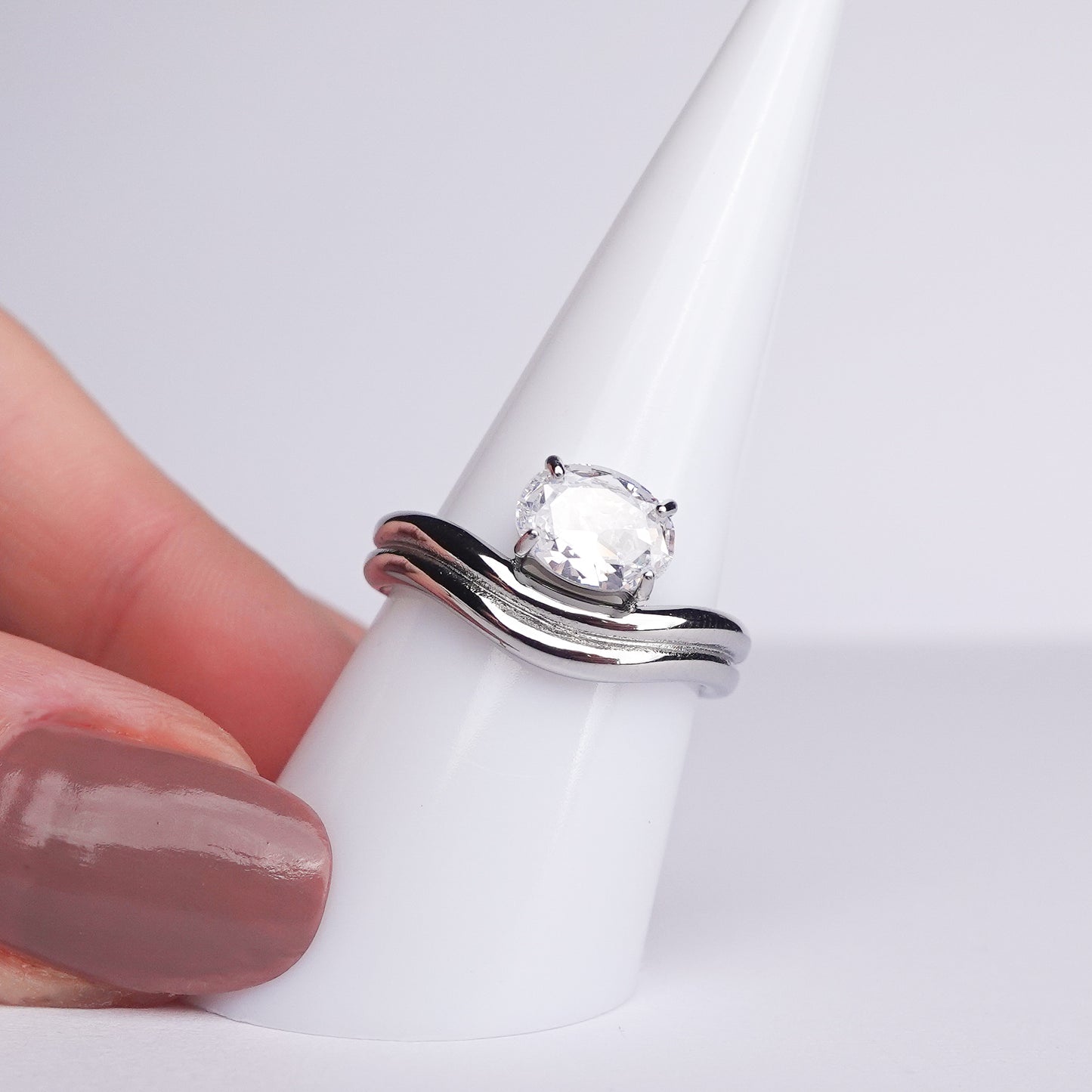 Anillo Oval Glow