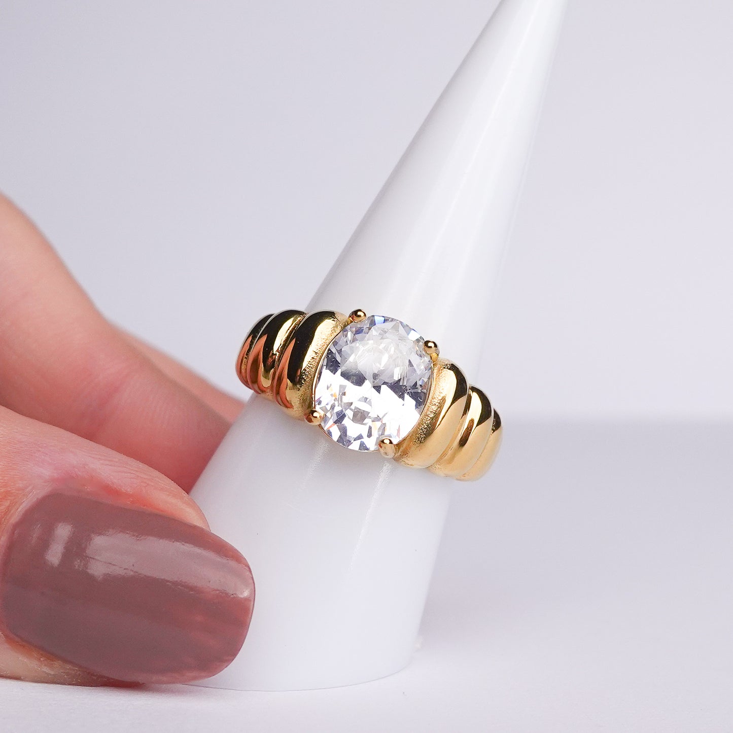 Anillo Margot bañado en oro