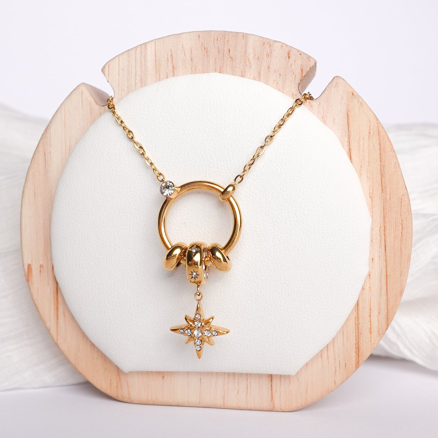Collar Estela bañado en oro