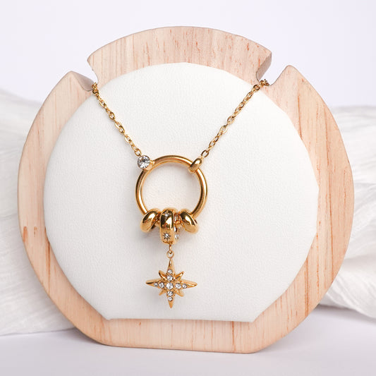 Collar Estela bañado en oro