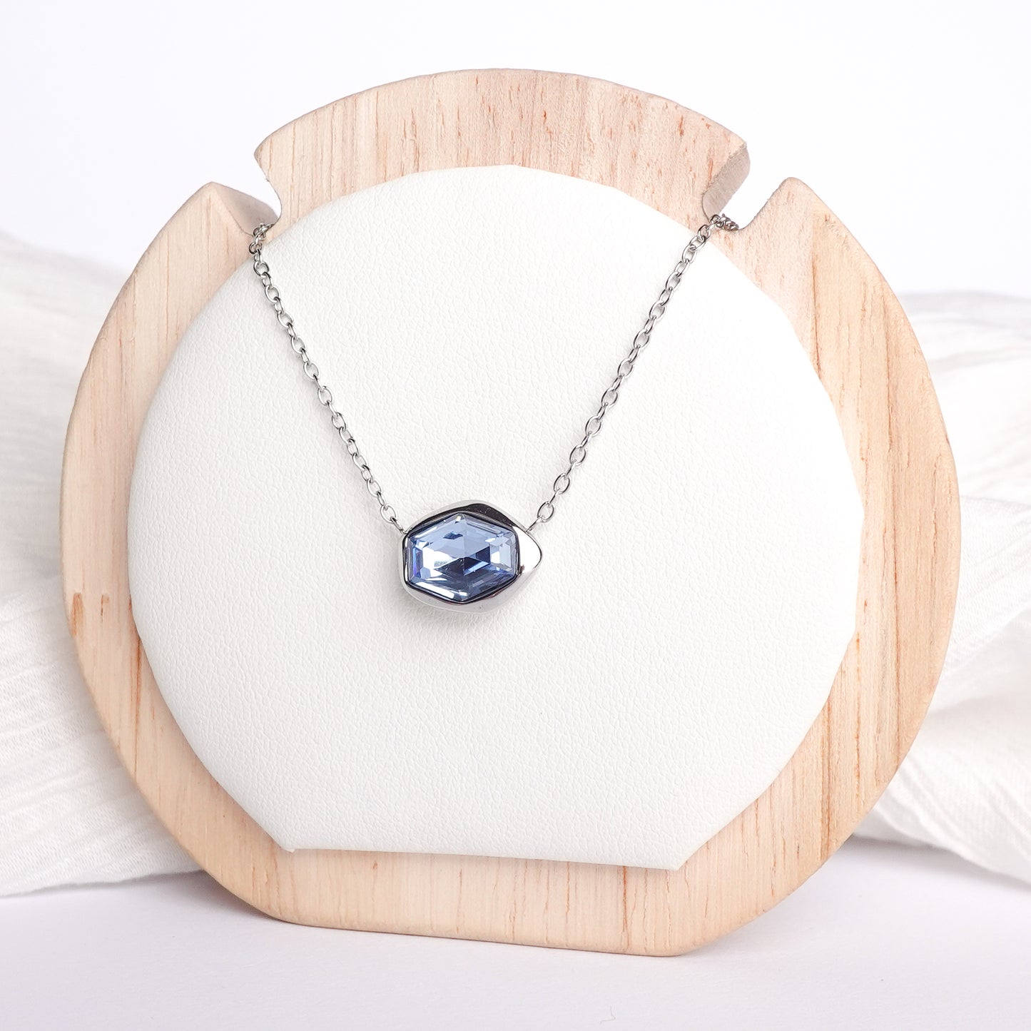 Collar Geo Shine Blue