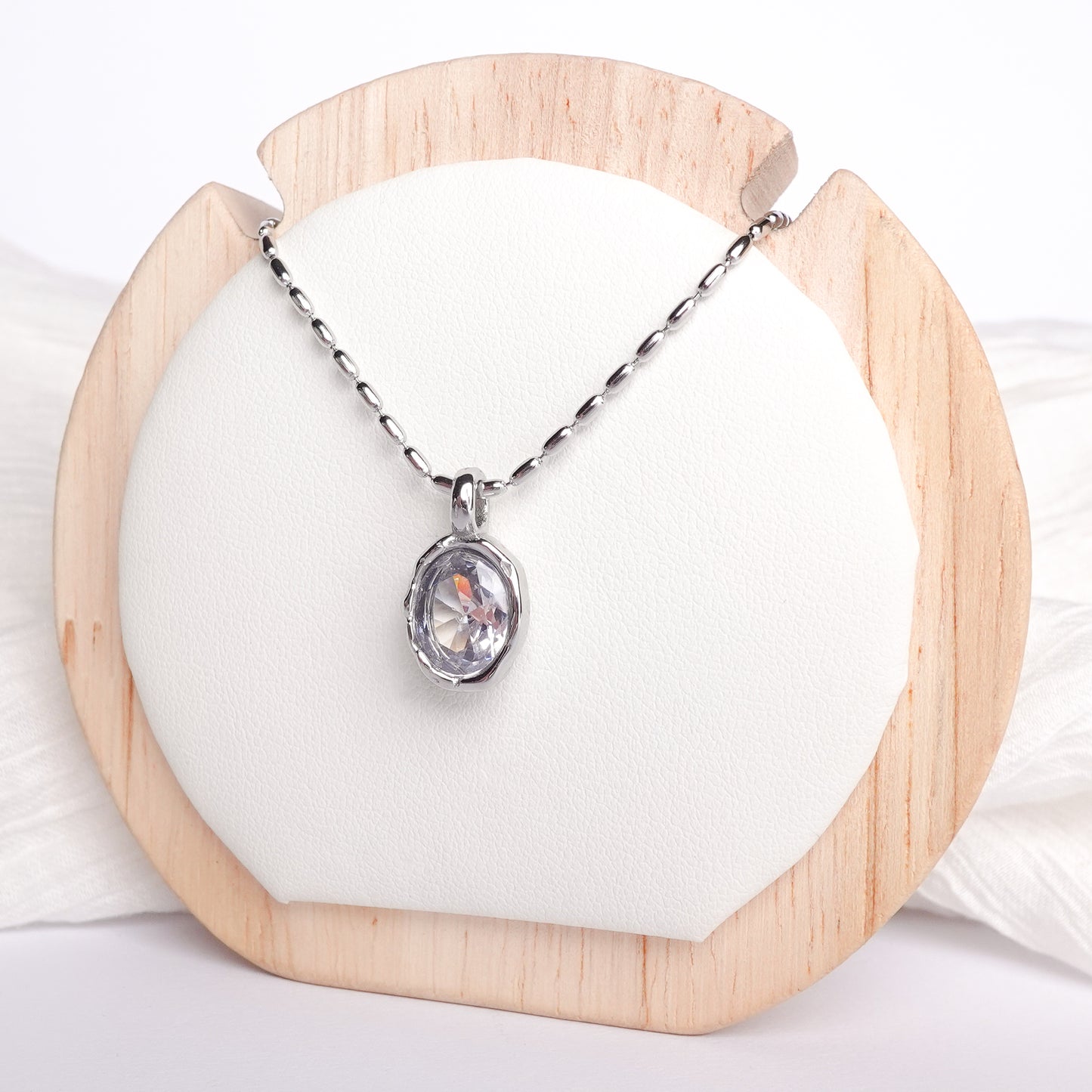 Collar Ovalo Cristal