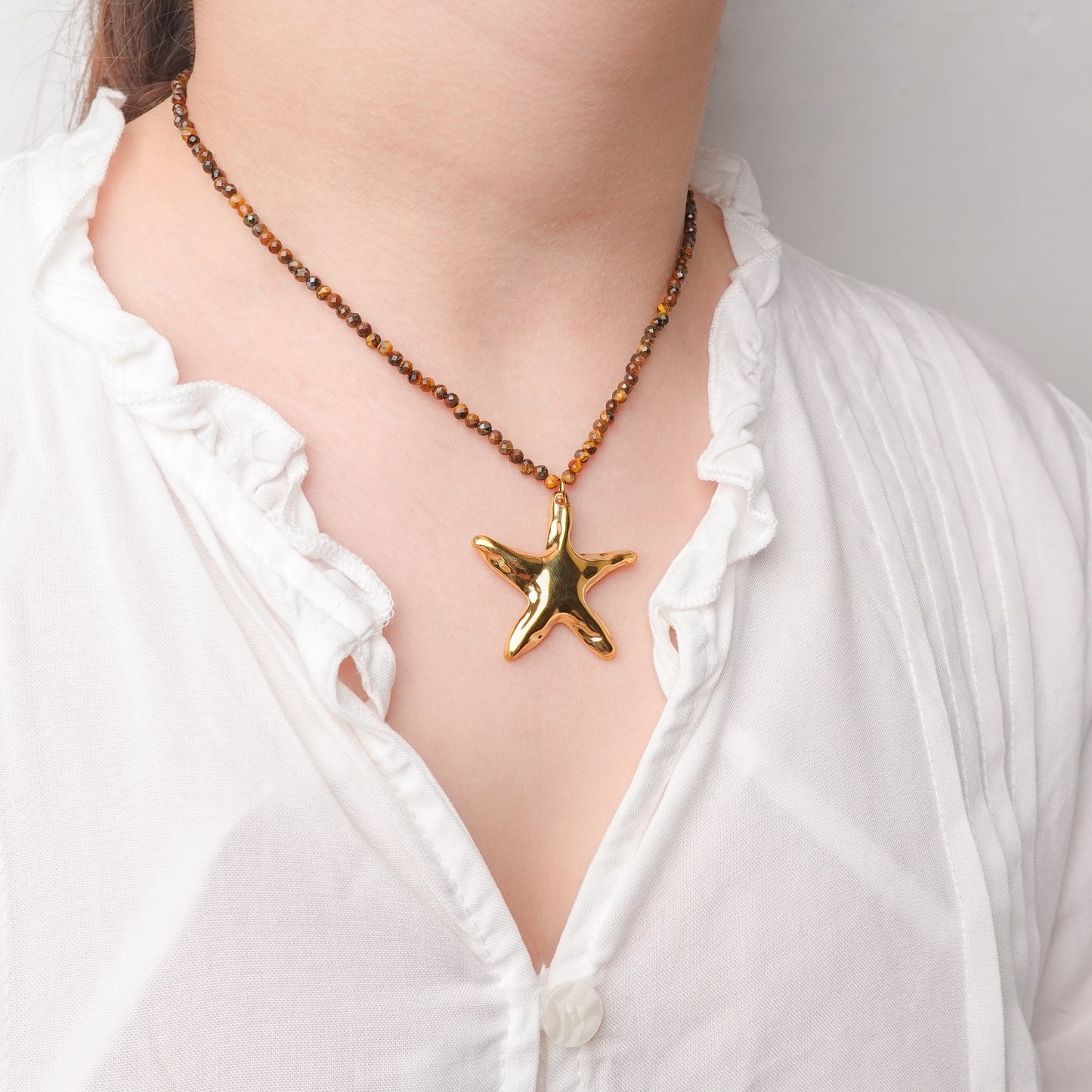 Collar Estrella de Mar Noir