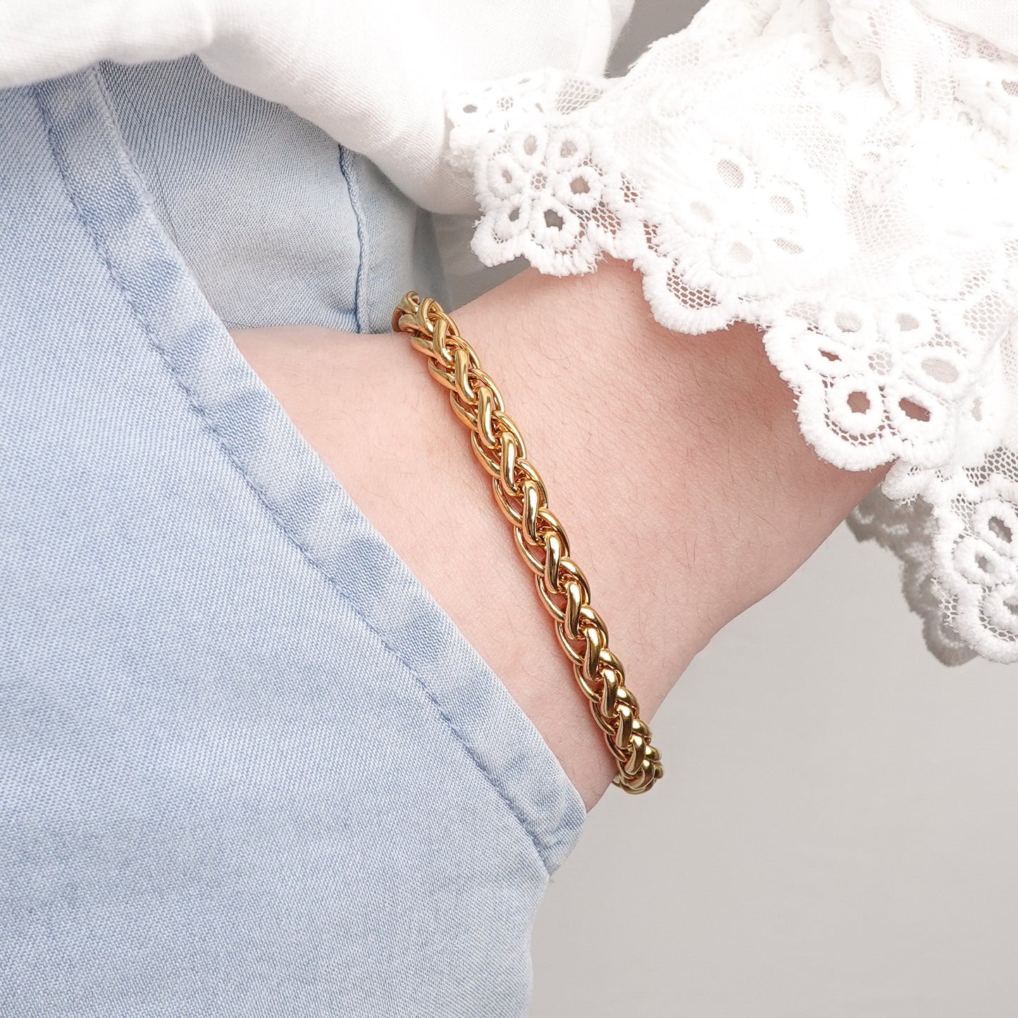 Pulsera Classic bañado en oro