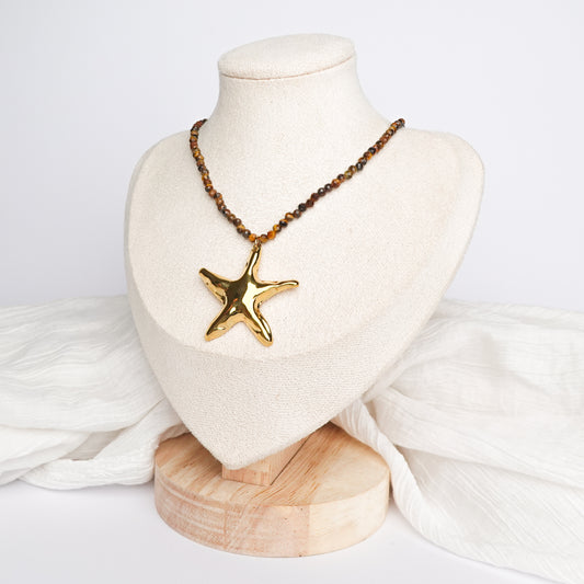 Collar Estrella de Mar Noir