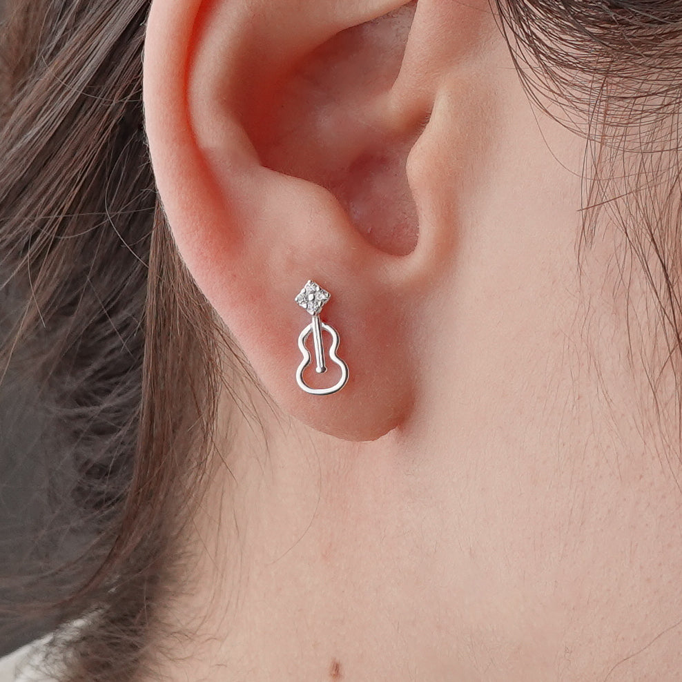 Aros pegados desiguales Melody