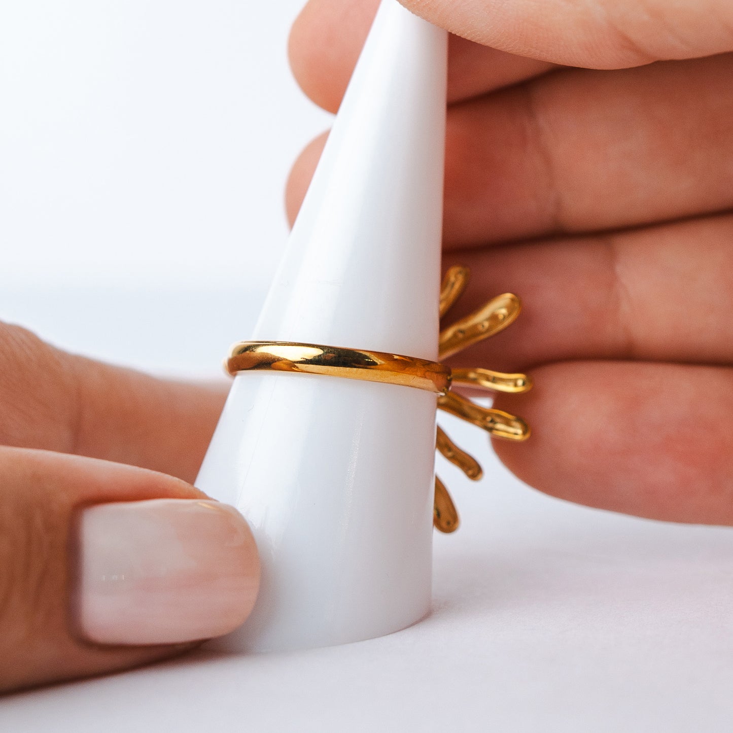 Anillo ajustable Rayo de sol