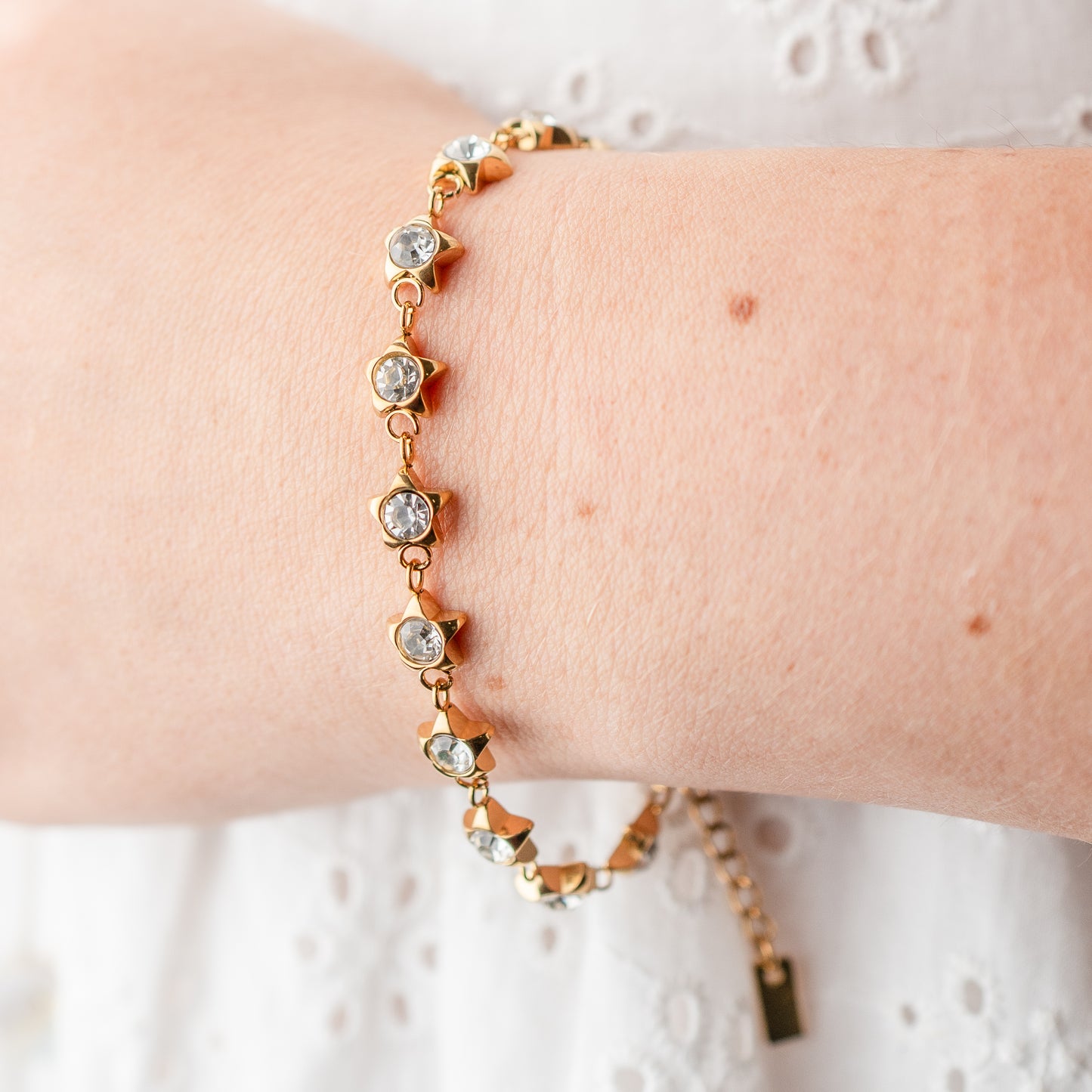 Pulsera Estrellas y circones