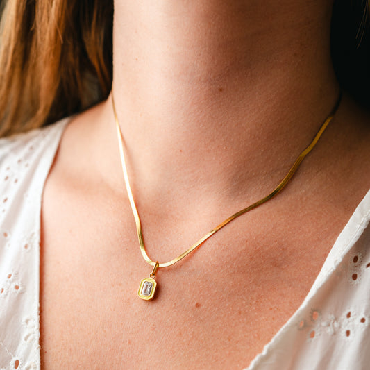 Collar Luminé Square