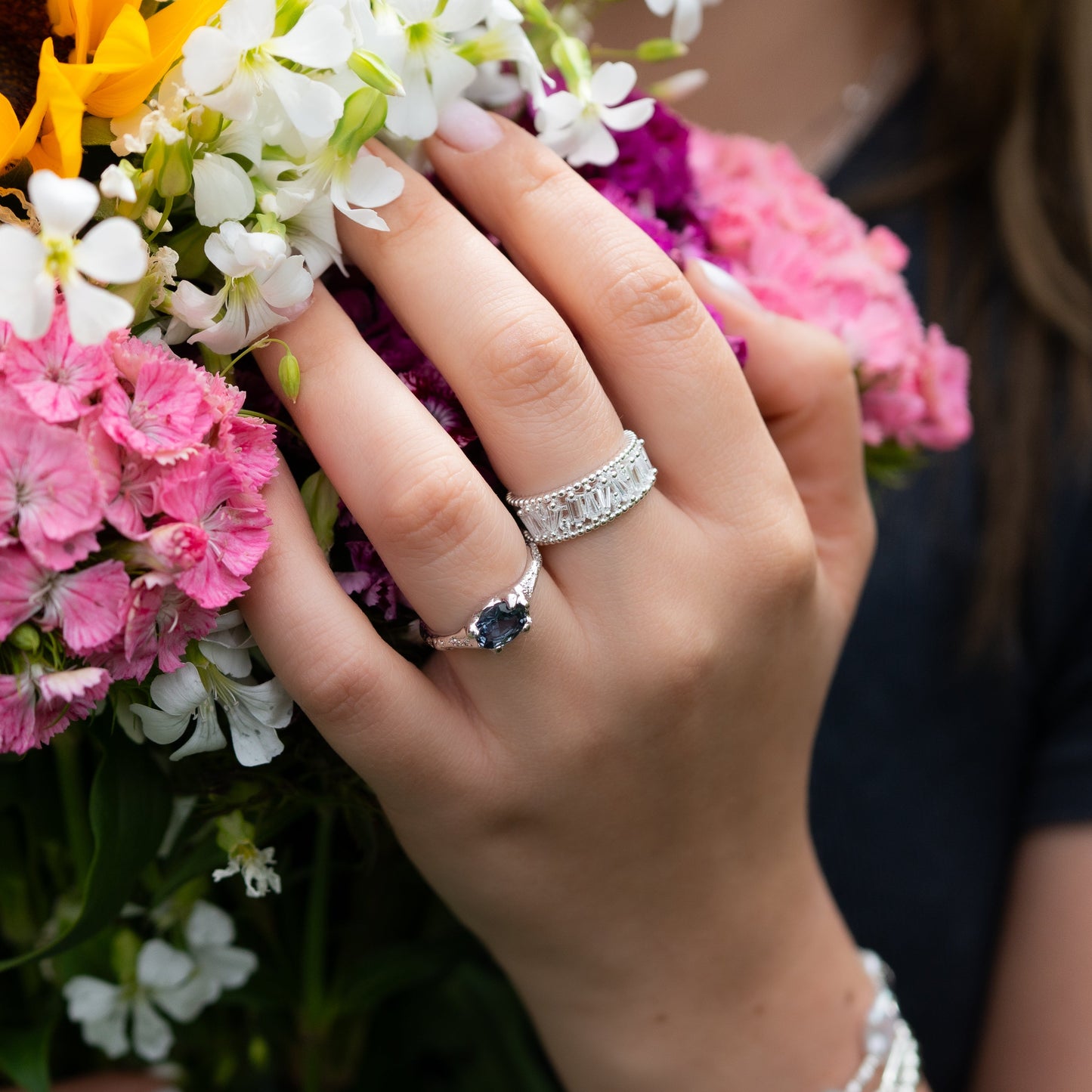 Anillo ajustable eternity