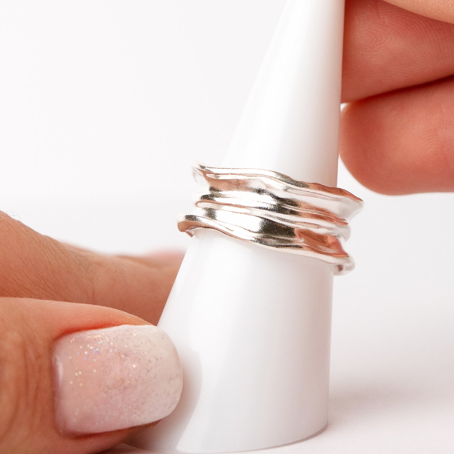 Anillo ajustable alba