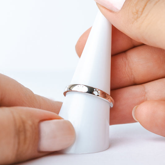 Anillo ajustable paws