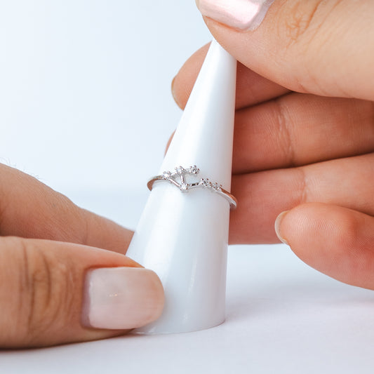 Anillo ajustable Zodiac constelación Libra