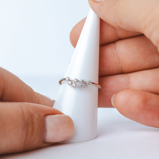 Anillo ajustable Zodiac constelación Capricornio