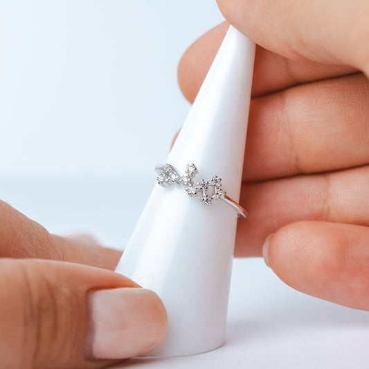 Anillo ajustable Zodiac constelación Sagitario