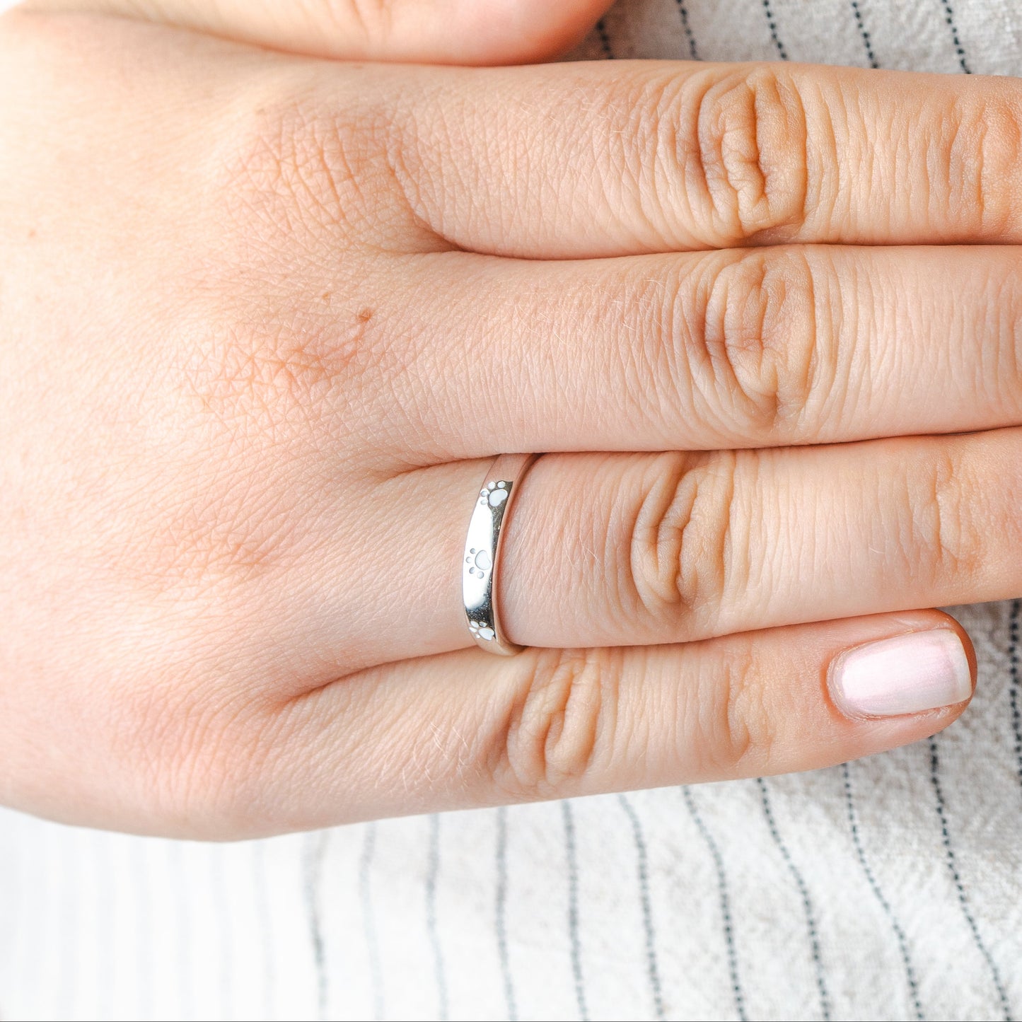 Anillo ajustable paws