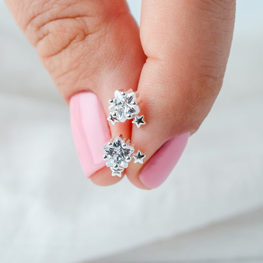 Aros pegados estrellas