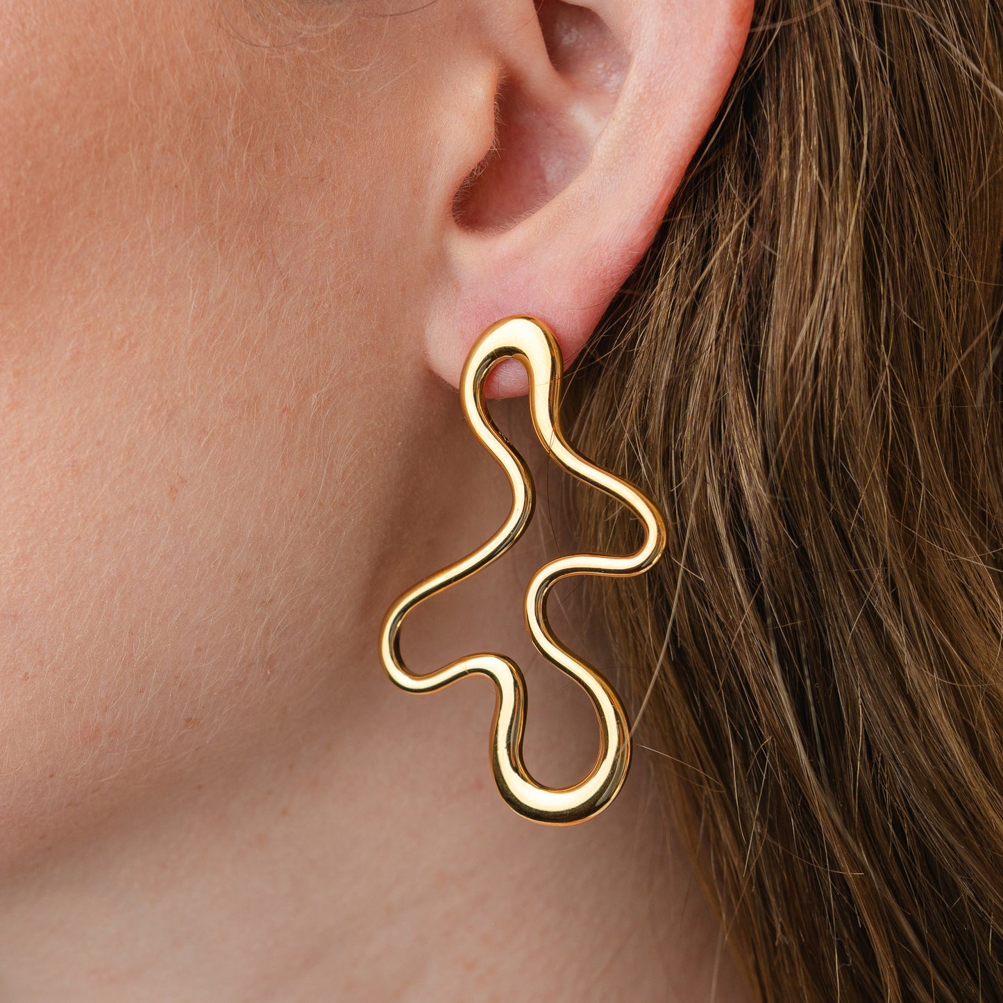 Aros pegados desiguales