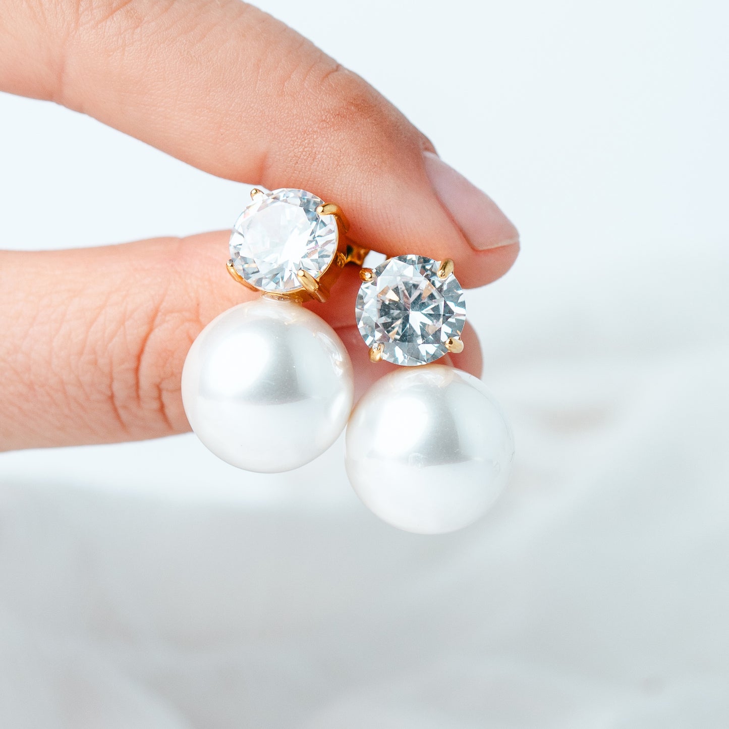 Aros Perla & Circón Gold