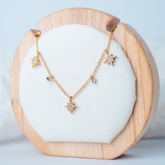 Collar Estrellas Delicadas