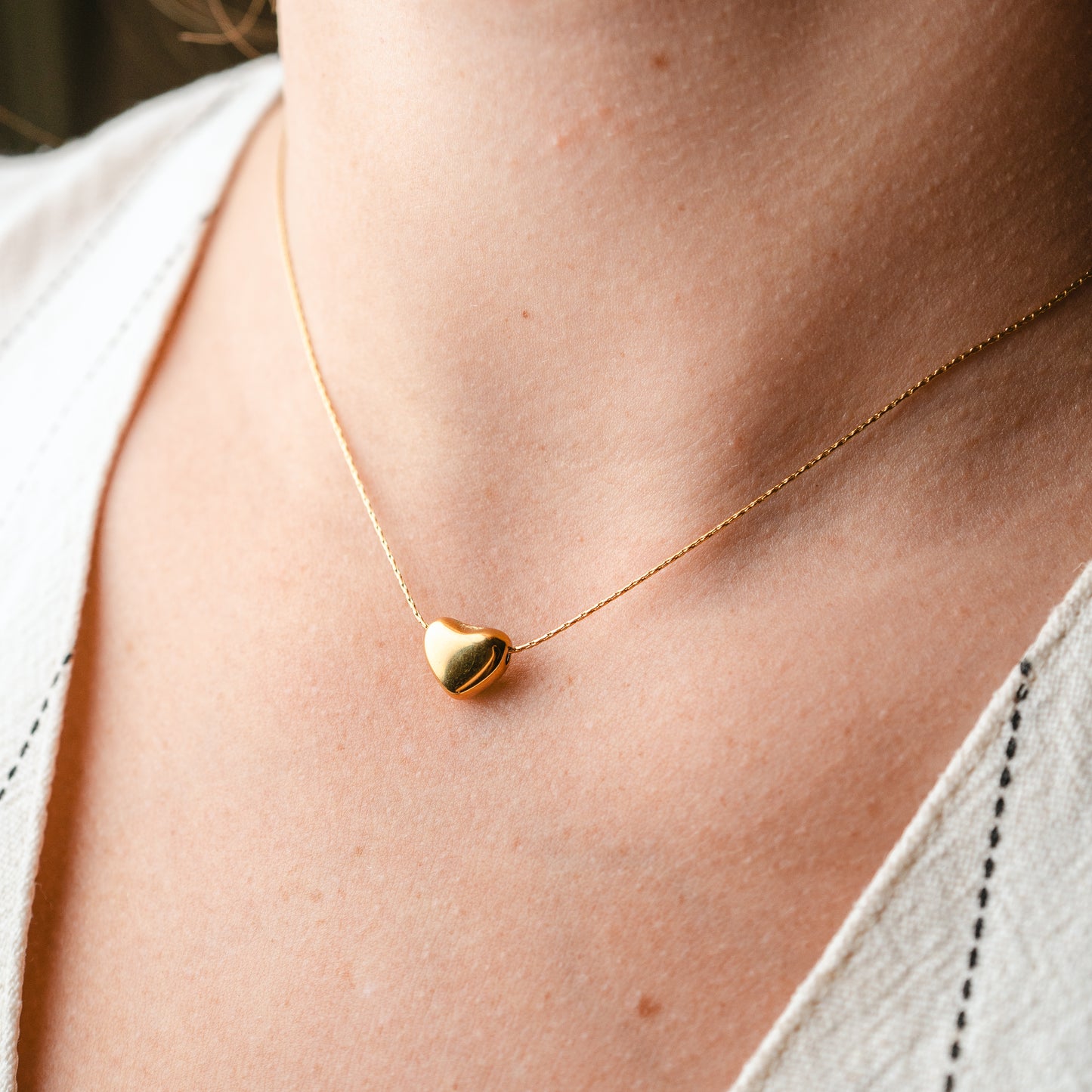 Collar Corazón Mini Gold