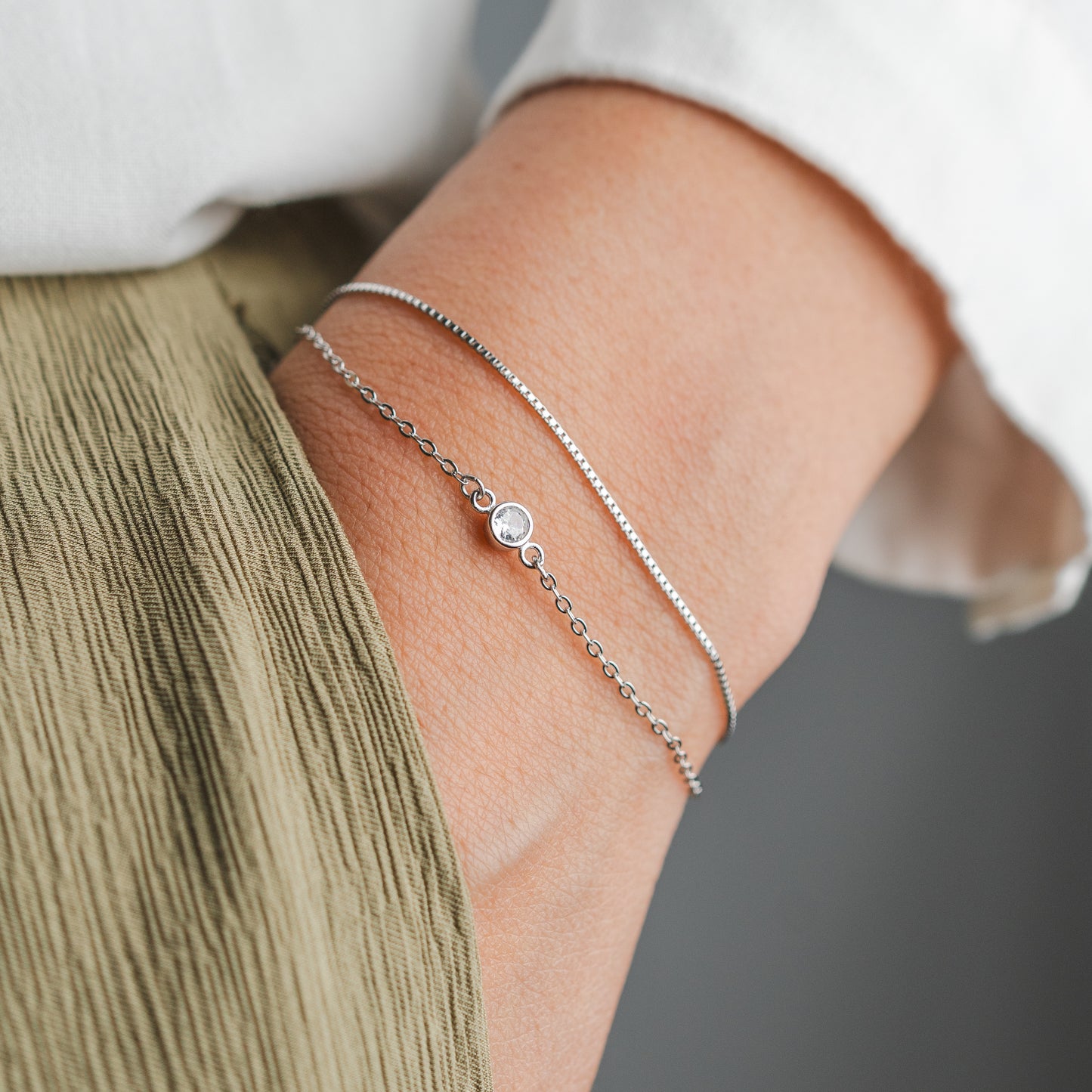 Pulsera doble punto de luz