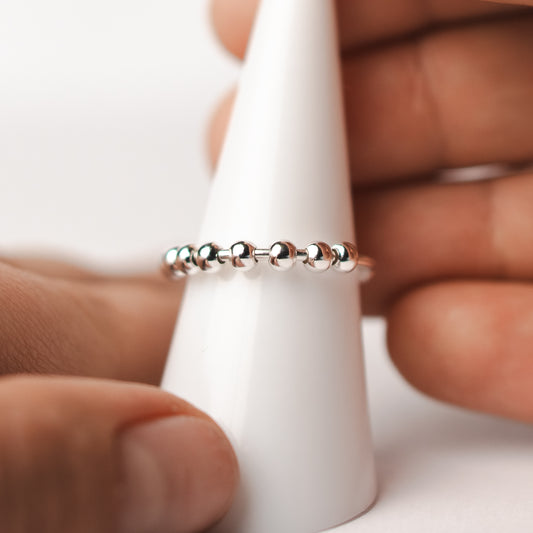 Anillo ajustable antiestrés